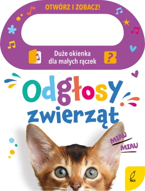 Odgłosy zwierząt. Otwórz i zobacz! - Patrycja Klempas - książka
