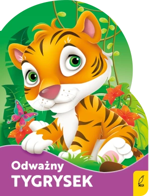 Odważny tygrysek. Wykrojnik - Urszula Kozłowska - książka