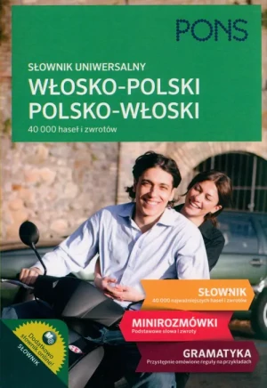 Słownik uniwersalny włosko-polski/polsko-włoski. 40 000 haseł i zwrotów - praca zbiorowa - książka
