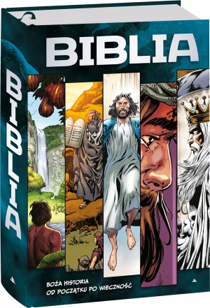Biblia w komiksie - praca zbiorowa - książka