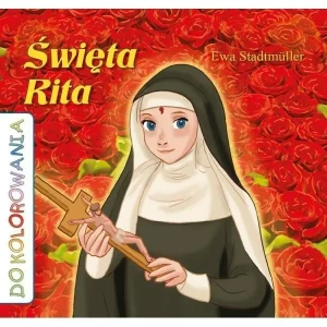 Święta Rita - kolorowanka - Ewa Stadtmuller - książka