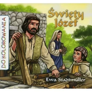 Św. Józef - kolorowanka - Łukasz Zabdyr - książka