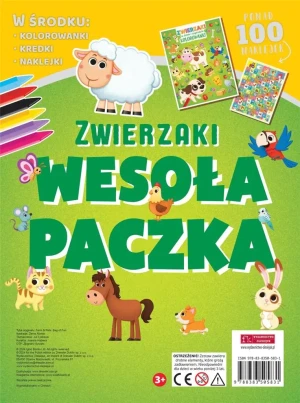 Wesoła paczka. Zwierzaki - praca zbiorowa - książka