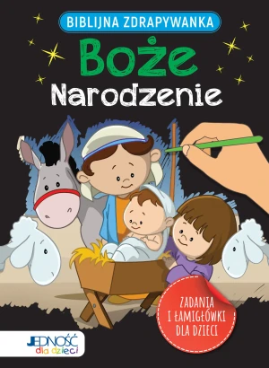 Biblijna zdrapywanka. Boże Narodzenie - Jacob Vium-Olesen - książka
