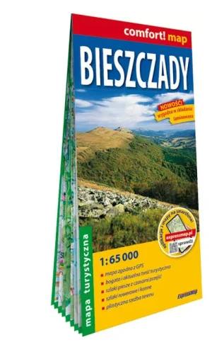 Comfort! map Bieszczady 1:65 000 - praca zbiorowa - książka