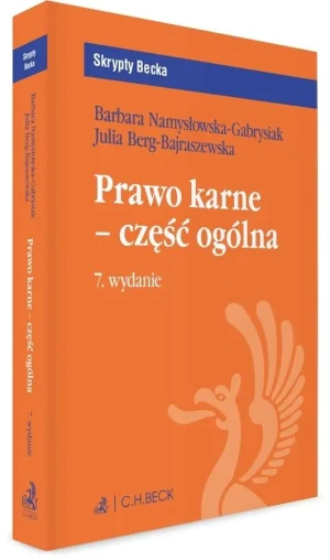 Prawo karne - część ogólna z testami online - Julia Berg-Bajraszewska, Barbara Namysłowska-Gabr - książka