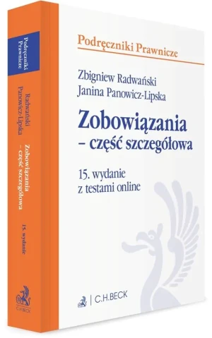 Zobowiązania - część szczegółowa z testami online - praca zbiorowa - książka