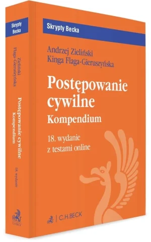 Postępowanie cywilne. Kompendium z testami online - praca zbiorowa - książka