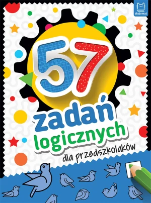 57 zadań logicznych dla przedszkolaków - Beata Karlik - książka