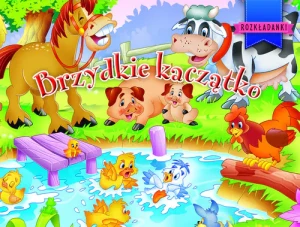 Brzydkie kaczątko. Rozkładanki - Olesiejuk - książka