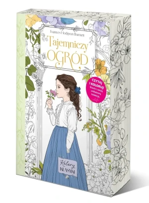 Tajemniczy ogród. Kolory klasyki (barwione brzegi) - Frances Hodgson Burnett - książka