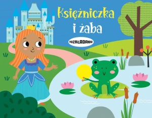 Księżniczka i żaba. Rozkładanki - praca zbiorowa - książka