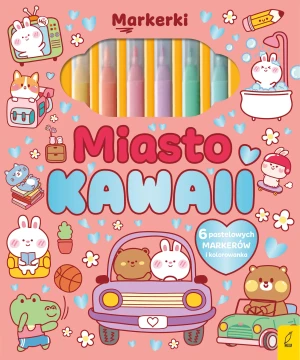 Markerki. Miasto Kawaii -  - książka