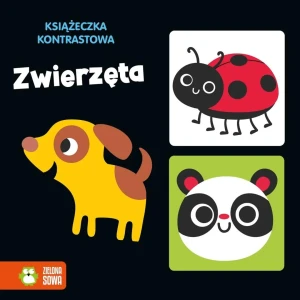 Książeczka kontrastowa. Zwierzęta - Opracowanie zbiorowe - książka