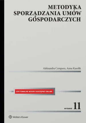Metodyka sporządzania umów gospodarczych + edytowalne wzory do pobrania - Aleksandra Cempura - książka