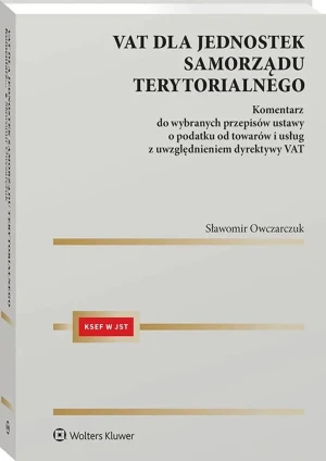 VAT dla jednostek samorządu terytorialnego - Sławomir Owczarczuk - książka