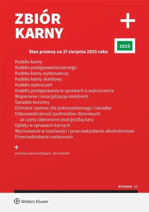 Zbiór karny PLUS 2025 w.27 - praca zbiorowa - książka