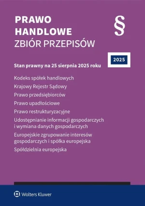 Kodeks spółek handlowych. Zbiór przepisów 2025 - Opracowanie zbiorowe - książka