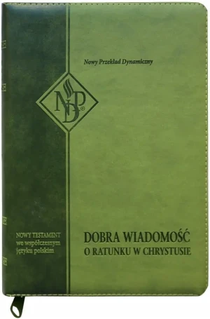 Nowy Testament NPD suwak paginatory zielony - praca zbiorowa - książka