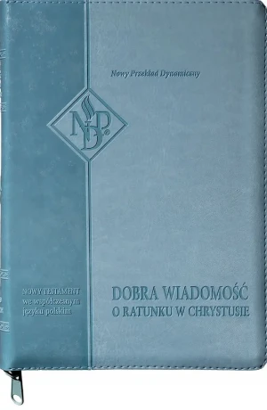 Nowy Testament NPD suwak paginatory jasnoniebieski - praca zbiorowa - książka