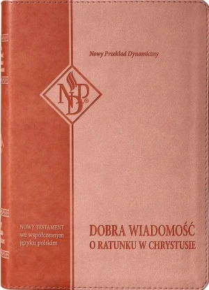 Nowy Testament NPD, róż wenecki z paginatorami - praca zbiorowa - książka