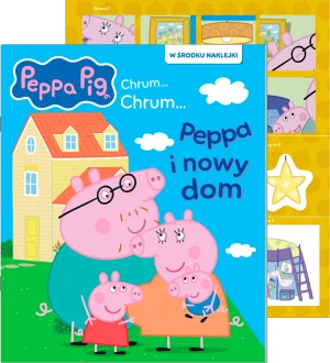 Nowy dom Peppy. Activity z naklejkami. Świnka Peppa. Chrum... Chrum... - praca zbiorowa - książka