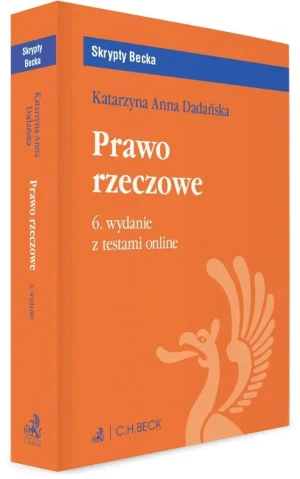 Prawo rzeczowe z testami online - Katarzyna Anna Dadańska - książka
