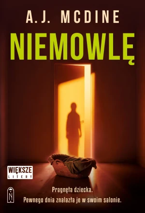 Niemowlę (wielkie litery) - A.J. McDine - książka