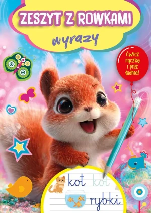 Zeszyt z rowkami. Wyrazy - praca zbiorowa - książka