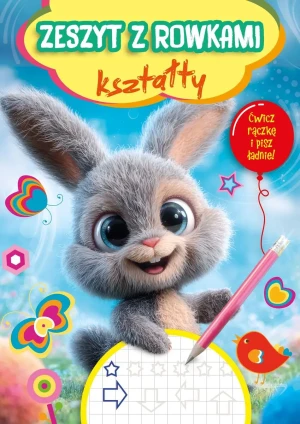 Zeszyt z rowkami. Kształty - praca zbiorowa - książka