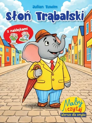 Wiersze dla smyka. Słoń Trąbalski. Maluj i czytaj - Julian Tuwim - książka