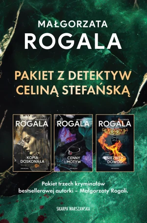 Pakiet z detektyw Celiną Stefańską - Rogala Małgorzata - książka