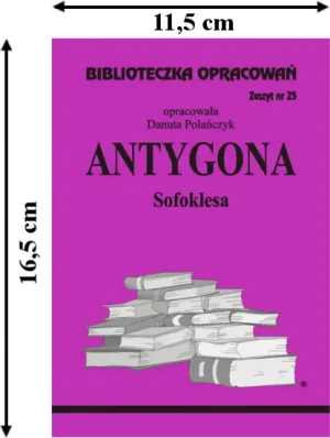 Antygona. Biblioteczka opracowań. Zeszyt nr 25 - Danuta Polańczyk - książka