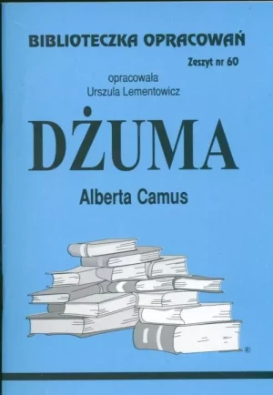 Dżuma. Biblioteczka opracowań. Zeszyt nr 60 - Urszula Lementowicz - książka