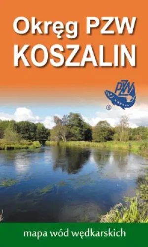 Mapa wód węd. Okręgu Koszalińskiego -  - książka
