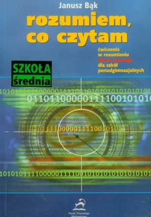 Rozumiem co czytam - Bąk Janusz - książka