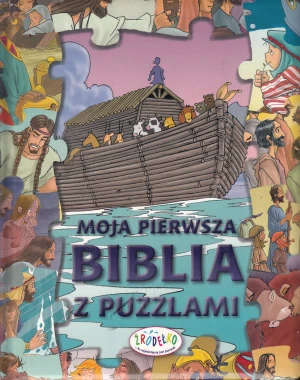 Moja pierwsza Biblia z puzzlami - praca zbiorowa - książka