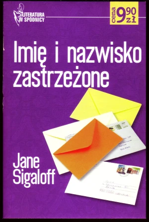 Imię i nazwisko zastrzeżone - Jane Sigaloff - książka