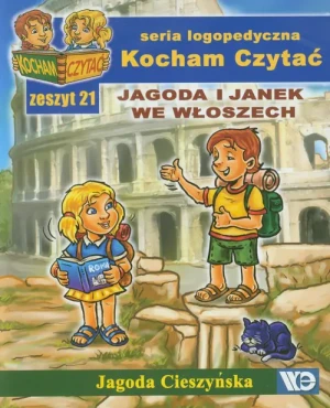 Kocham czytać. Jagoda i Janek we Włoszech. Zeszyt 21 - Jagoda Cieszyńska - książka