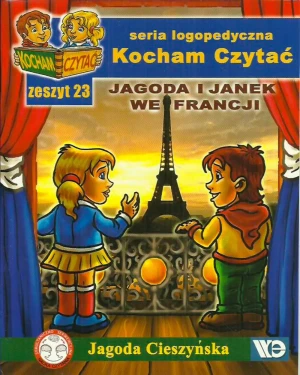 Kocham czytać. Jagoda i Janek we Francji. Zeszyt 23 - Jagoda Cieszyńska - książka
