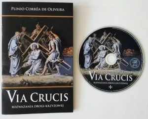 Via crucis Rozważania Drogi Krzyżowej - Plinio Correa de Oliveira - książka