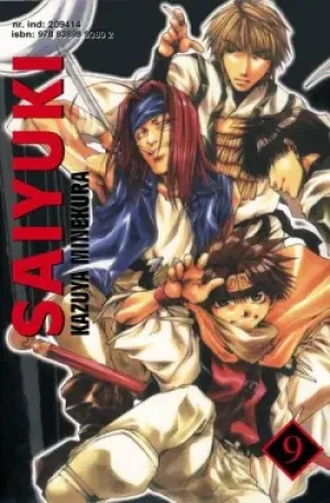 Saiyuki. Tom 9 - Kazuya Minekura -  - Kazuya Minekura - książka