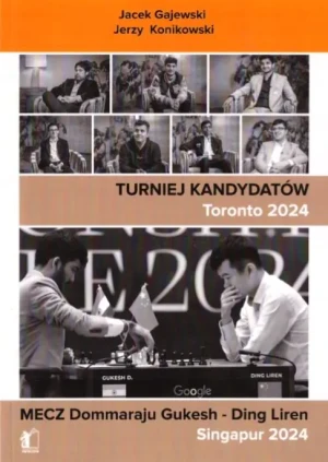 Turniej kamdydatów Toronto 2024 - Jerzy Konikowski - książka