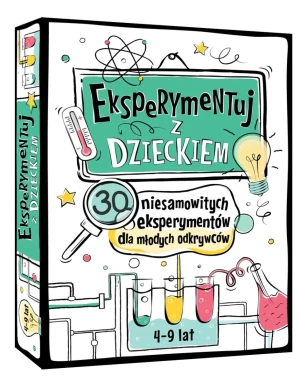 Eksperymentuj z dzieckiem. 30 niesamowitych eksperymentów dla młodych odkrywców - Jarosław Wasilewski - książka