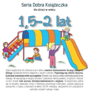 Seria Dobra Książeczka. 1,5-2 lat - Agnieszka Starok - książka