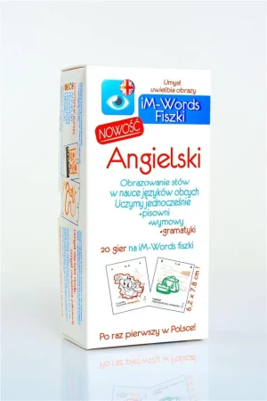 Angielski. iM-Words. Fiszki - praca zbiorowa - książka