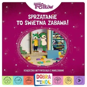Sprzątanie to świetna zabawa! Książeczka aktywizująca z naklejkami - Praca zbiorowa - książka