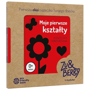 Moje pierwsze kształty. Książeczka kontrastowa - Opracowanie zbiorowe - książka
