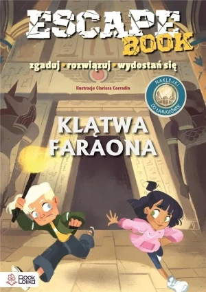 Klątwa faraona. Zgaduj, rozwiązuj, wydostań się - Tecnoscienza, Clarissa Corradin - książka