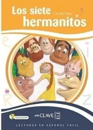 Los siete hermanitos + CD - Cecilia Pisos - książka